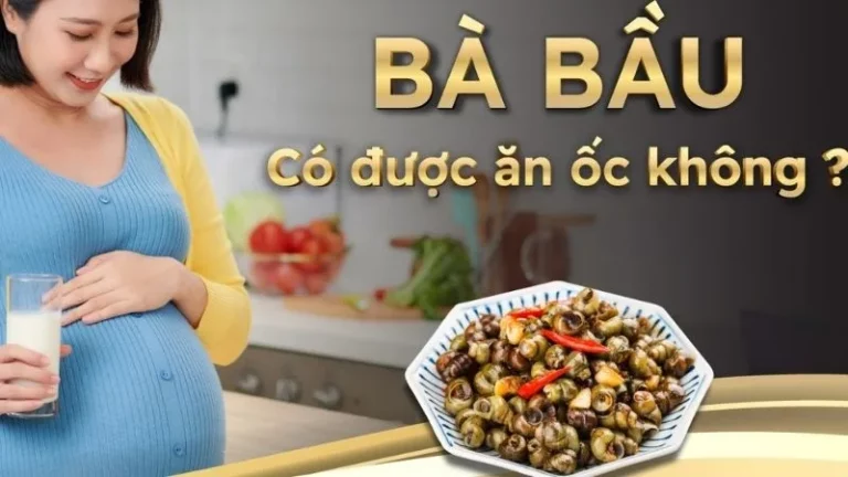 Bầu có ăn ốc được không: Lợi ích, rủi ro, cách ăn an toàn