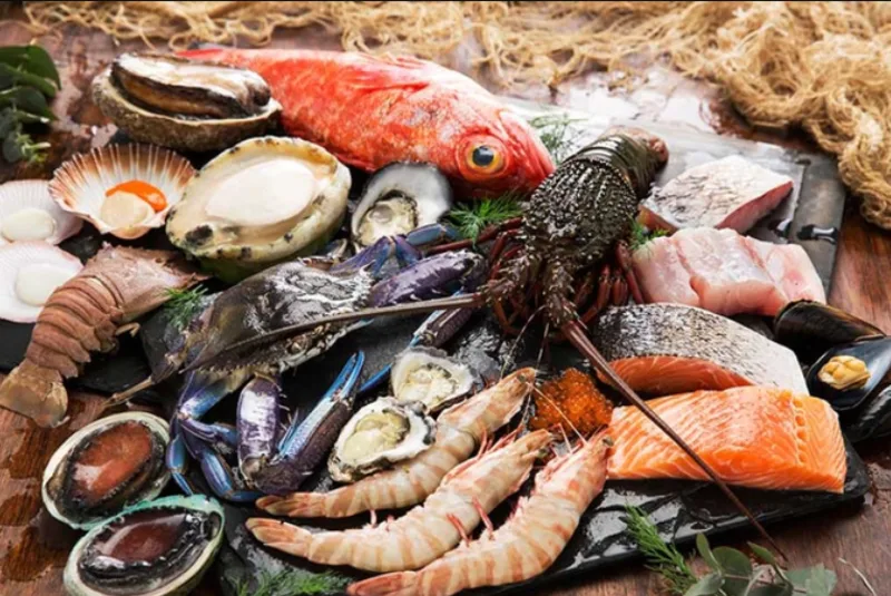 Hải sản có vỏ là nguồn sắt heme cùng protein và nhiều khoáng chất thiết yếu