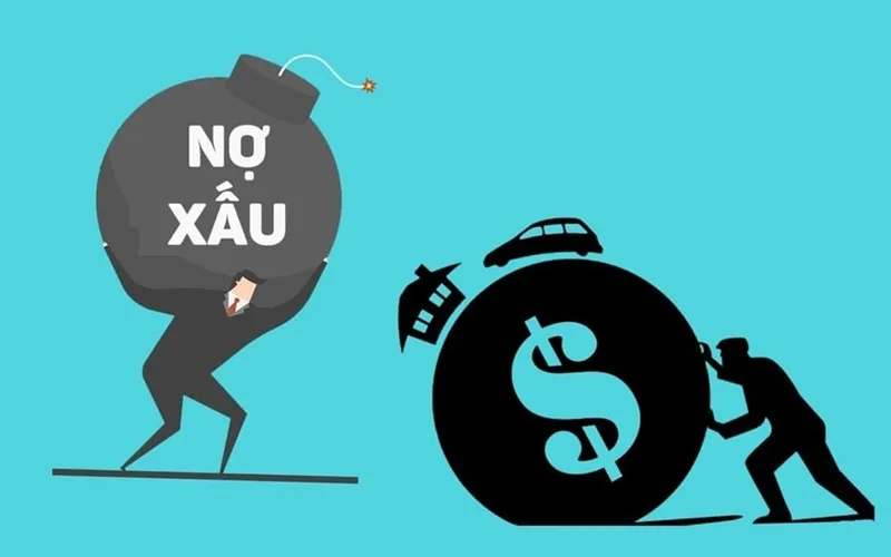Trễ hạn thanh toán thẻ tín dụng hoặc đứng tên vay hộ là những nguyên nhân phổ biến dẫn đến nợ xấu.